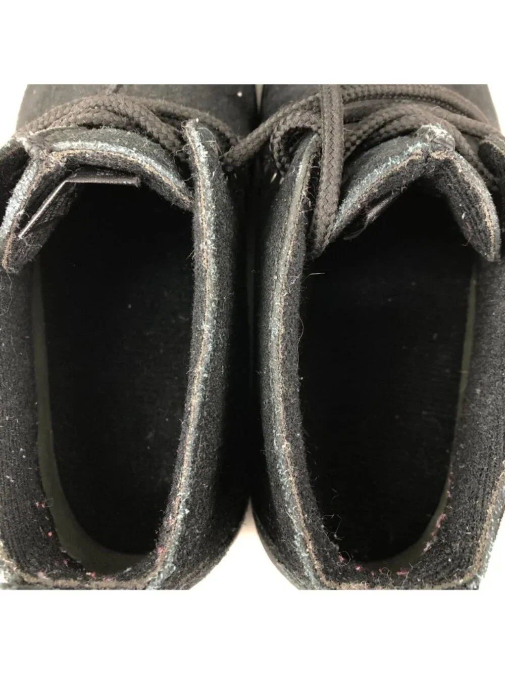 Roper Women's Size 5 Black Suede Split Toe Lace-Up Ankle Chukka Boots 21-602-421